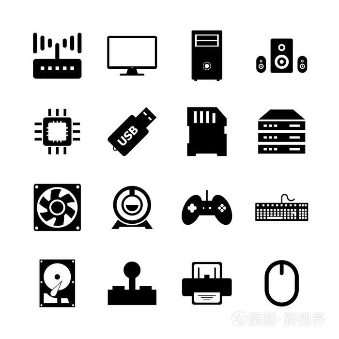 計算機硬件圖標與電子產品 技術開發與銷售的雙重引擎