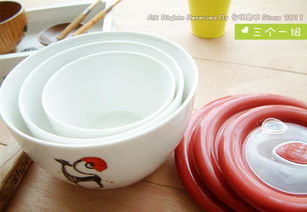 禮品裝微波爐保鮮密封碗三件套 廠家直銷，勁爆低價(jià)瘋搶中！